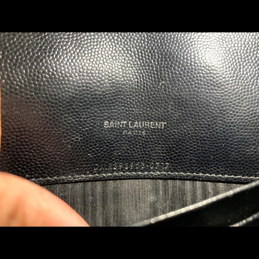 Saint Laurent Black Monogramme Chain Wallet Bag - Picture 13 of 13